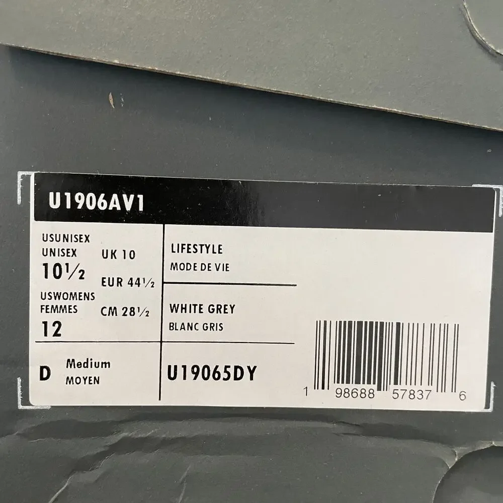 New Balance 1906 Sea Salt Lone Star Grey U19065DY Size 10.5 Runner Grey Green